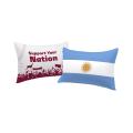 World Cup Fan Flag Pillow - 13.5"x9.5" - Argentina. 