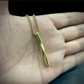 Fashionable Retro Hollow new Cube Necklace For Men. 