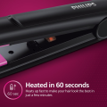 Philips HP8302/06 Selfie Hair Straightener – SilkPro Care, Ceramic Plates, 210°C Fast Heat Up (Official Philips Product). 