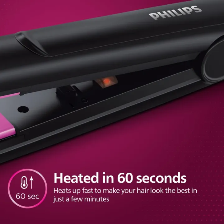 Philips%20HP8302/06%20Selfie%20Hair%20Straightener%20%E2%80%93%20SilkPro%20Care,%20Ceramic%20Plates,%20210%C2%B0C%20Fast%20Heat%20Up%20(Official%20Philips%20Product)%20-%20Image%205