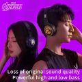 New Disney Marvel Wireless Wire Bluetooth Headphones MR13 HIFI Surround Sound Headset Running Sport Over The Ear Earphones. 