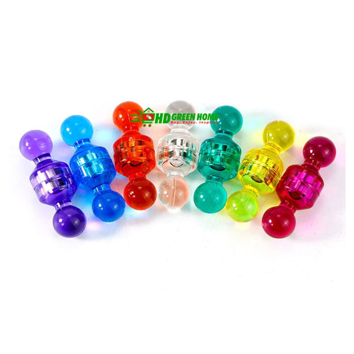 07%20pcs%20x%20Push%20Pin%20(11x17mm)%20Magnet%20Colorful%20Transparent%20Fridge%20Refrigerator%20Magnetic%20Pin%20-%20Image%206