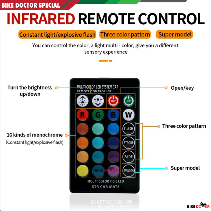 Waterproof%20RGB%20LED%20Multi%20Color%20Bright%20Parking%20Sports%20Light%20with%20Memory%20Function%20for%20Motorcycle,%20Car-%202pcs%2012V%20T10%20LED%205050SMD%20RGB%20Flashing%20Silicone%20Coated%20-%20Image%207