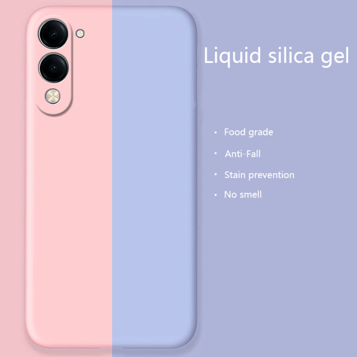 Sroof%20For%20VIVO%20Y04%20Liquid%20Silicone%20Macaron%20Candy%20Color%20TPU%20Falling%20and%20shockproof%20Soft%20Phone%20Case%20Shell%20Protector%20Back%20Cover%20-%20Image%204