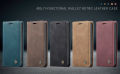 High Quality Retro Magnetic Flip Leather Case For Apple iPhone 14 Pro Max Phone Case Wallet Card Cover.