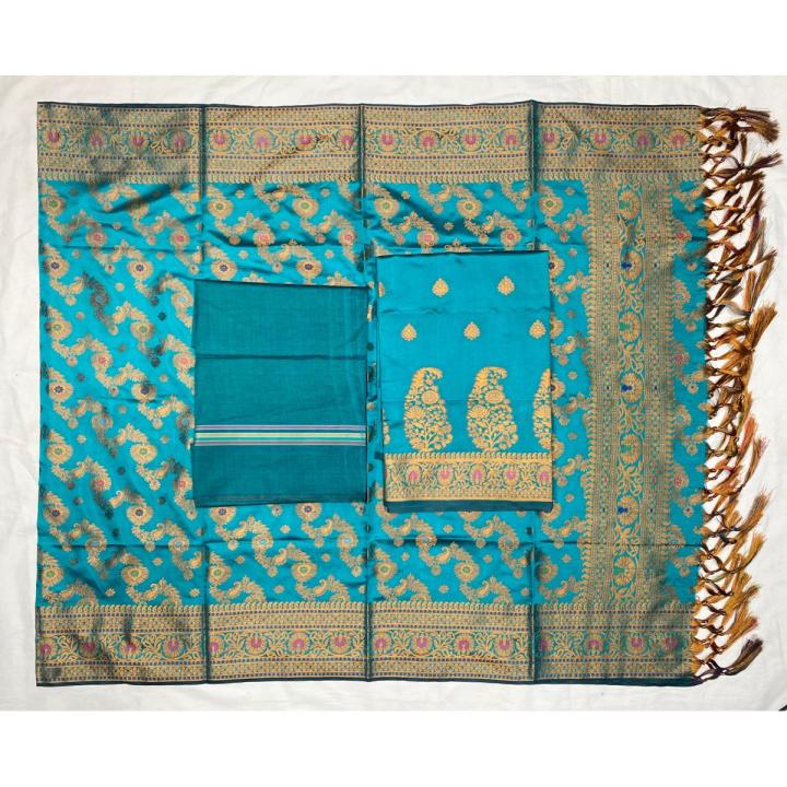 Exclusive New Soft Silk Kanchi katan Three piece for Women by Mahmudul Treders
