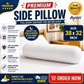 Premium Quality Side Pillow/Bolster Pillow Big Size (38”×32”) Inch.