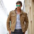 Men Casual Cargo jackets men WorkJacket Windbreaker Jacket Coat Men Spring Autumn New Hot Outwear Slim Retro Jacket Mens. 