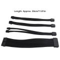 PSU Cable Extension 30cm 4PCS PC Extension Cable Set with Combs for GPU. 