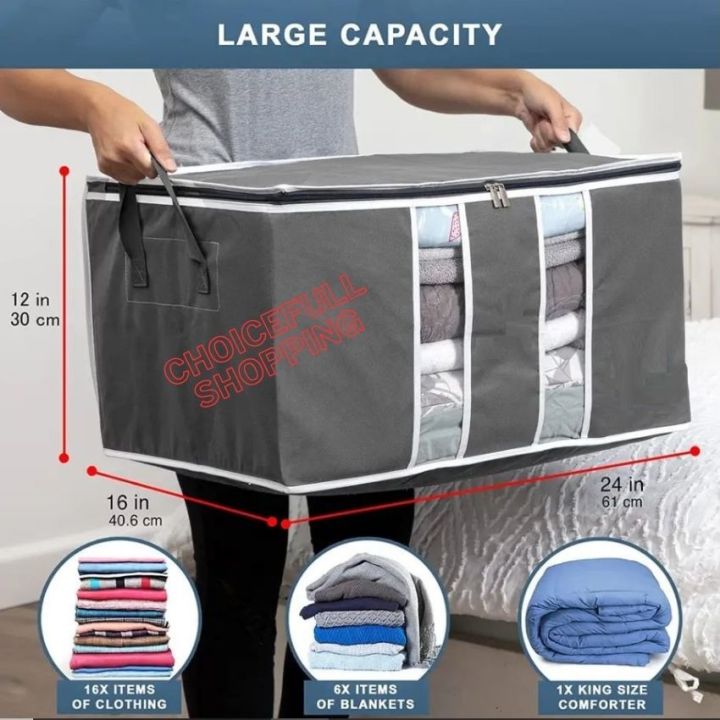 1%20Pcs%20Premium%20Quilt%20Storage%20Bag,%20Blanket%20Storage%20Organizer,%20Large%20Capacity%20Cloth%20Storage%20Bag.%20-%20Image%203