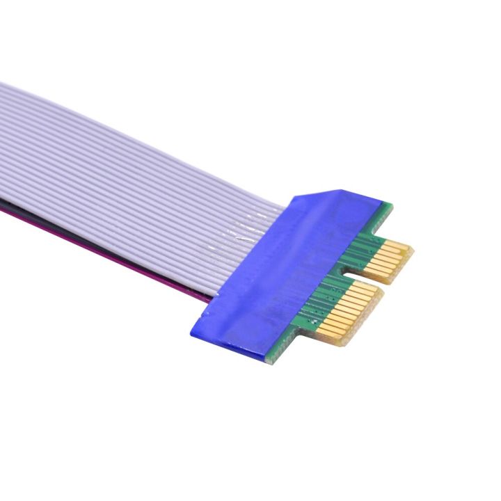 CHIPAL%20PCI-E%201X%20To%201X%20Flexible%20Ribbon%20Extension%20Cable%20PCI%20Express%20PCIE%20Riser%20Card%20Converter%20Extender%20For%20Graphics%20Card%20-%20Image%204