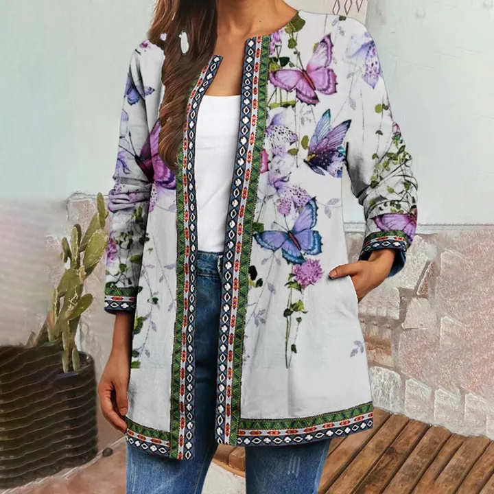 Autumn%20Coat%20Butterflies%20Print%20Open%20Stitch%20Collarless%20Winter%20Jacket%20-%20Image%203