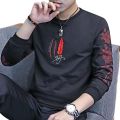 New Styile Full Sleeve  black  t-shirt for Men. 
