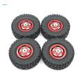 Toy Car Parts Set Steering Fixing Mount Protectors Replacement Wheel Hub Caps 1/10 RC Car. 