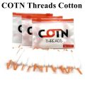 Cotn Threads Wick Cotton Prebuilt Organic Bacon Cotton for DIY Heating Wire (20 threads per bag).
