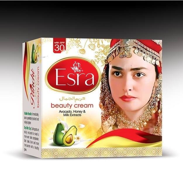 Esra bustar white & spot skin cream for Women - 15gm