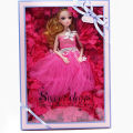 Big Wedding Dress Doll Toy Dance Training Institution Enrollment Gift Box Set Kids Girl Doll Gift Wholesale. 