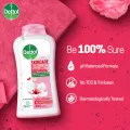 Buy 1 Get 1 Free - Dettol Skincare Rose & Sakura Blossom Bodywash 250ml with 8 Hour Lasting Moisture + Skincare Bodywash 170ml Super Saver Value Pack.