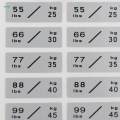 Weight Stack Labels Weight Number Stickers for Strength Training Indoor Gym Resistance Trainers.
