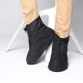 1 pair Black Shoe Rain Cover for Men Women Kids Students official High Quality Sandal Sneaker Raincoat waterproof.