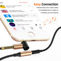 Audio Cable 3.5mm Elbow Spring Retractable Extension Cord Audio Cable Suitable For Mobile Computer Speakers.