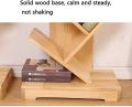Shelves Tree Bookshelf Made of Wood Book Shelf Spine Tower Shelf Removable Storage Wall Shelf.