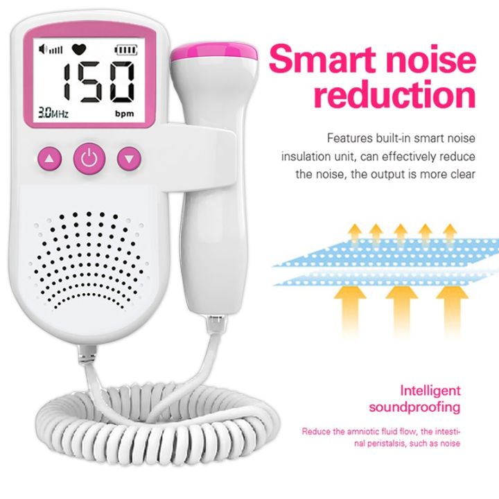 3MHz%20Doppler%20Fetal%20Heart%20rate%20Monitor%20Household%20Portable%20Pregnancy%20Baby%20Fetal%20Sound%20Heart%20Rate%20Detector%20LCD%20Display%20No%20Radiation%20-%20Image%204