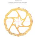 New TOOPRE Bike Brake Rotors CNC Cooling Gold Bike Disk Brake Rotor 160mm 180mm Cycling Bicycle Parts Mountain Road Bike. 