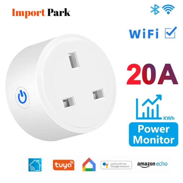 Wifi Smart Socket Plug can control remotely work with tuya app smart home voice control with google home mini and alexa work like sonoff smart wifi plug