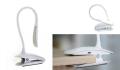 Remax RT-E195 Dawn Folding USB Table Clip-Stand Led Light Lamp with Rechargeable Battery 3 bright levels White. 
