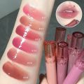 Waterproof Mirror Jelly Lip Glaze Water-light Lip Gloss Long Lasting Moisturising Glossy Red Tint Lips Makeup Cosmetics. 