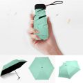 Mini Umbrellas For Rain And Sun Protection Lightweight Pocket Umbrella Anti-UV 5-Folding Small Size Umbrellas Paraguas For Girl. 