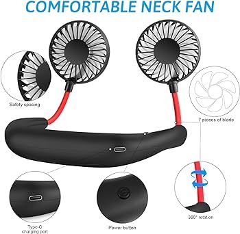 4th%20Generation%202000MAH%20Rechargeable%20neck%20Fan%20with%20light%20//%20Kitchen%20Fan%20//%20Sports%20Fan%20//%20neck%20fan%20-%20Image%204