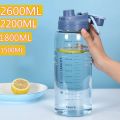 1.5 Liter BPA FREE Sport Bottle with Filter Big 2600ml Drinking Bottle Kettle Water Bottle Waterbottle Cup for Boiling Water. 