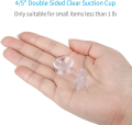 1/10Pcs 20/30/35Mm Transparent Thicken PVC Double Sided Round Vacuum Table Suction Cups/Household Lightweight Non-slip Glass Sucker Pads Without Trace. 
