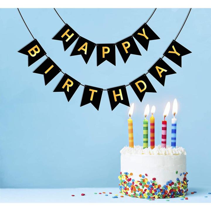 Happy birthday card banner