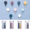 10Pcs/Set Rotatable Seamless Adhesive Hook Strong Hook Kitchen Wall Hanger. - Wall Hook. 