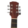 Acoustic Guitar Kit Wooden 38in Folk Guitar for Performance for Beginners. 