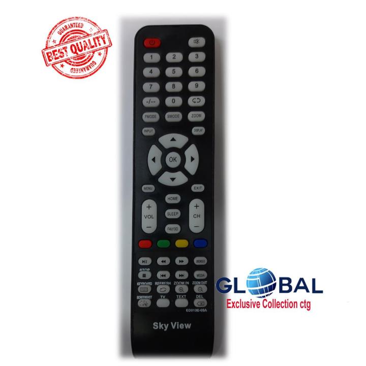 Skyview Lcd Led ED 013E-05A Compatible Remote Control High Quality. Android Smart TV Remote