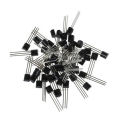 25Pcs- BC558B BC558 BC-558 BC 558 30V 100mA PNP 3 Pin Leads General Purpose Transistors BC 558 PNP 3 Pin TO-92 Package Bipolar Low Power Transistor.