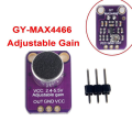 ARELENE 3X -MAX4466 Electret Microphone Amplifier Sensor with Adjustable Gain.