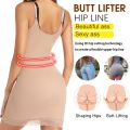 Shapewear Slip Dress for Women Tummy Control Camisole Full Slip Under Dress with Lace Seamless Slimming Body Shaper Long Cami.