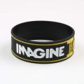 【Beiver Jewelry Store 】Imagine Dragon Silicone Rubber Bracelet Music Lover Trendy Bracelet for Men.