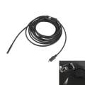 Smart USB EndoscopeJUSTUP 6 LED Waterproof Inspection Camera With 3.5m/16.4ft Snake Soft Wire For PCLaptops And Android Smartphones. 