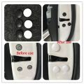 12Pcs New Trim Stickers Practical Cover Car Interior Anti-Rust Cap Door Lock Screw Protector,Black. 