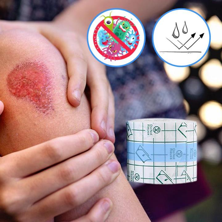 10m/Roll%20Waterproof%20Transparent%20Bandage%20Plaster%20Transparent%20Plaster%20Roll%20Adhesive%20Tape%20Medical%20Wound%20Dressing%20For%20Tattoos%20Fixer%20-%20Image%202