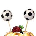 Football Theme Toothpick,Decoration,Fruit Dessert Cake Toothpick Flag.