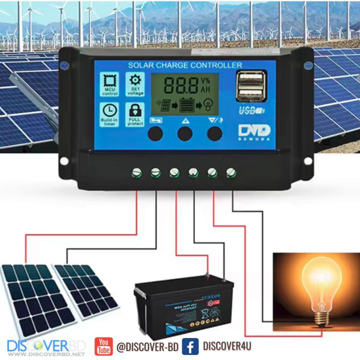 Solar%20Charge%20Controller%2012V%2024V%20Solar%20Panel%20Lcd%20Display%20Digital%20PWM%20Charge%20Controller%2010A%20Charging%20And%20Output%20-%20Solar%20Panel%20-%20Image%202