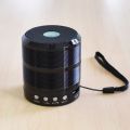 Wireless Speaker Metal Mini Wireless Portable Subwoof Sound Loudspeaker Support TF/USB/FM/Hands-Free Multifunction.