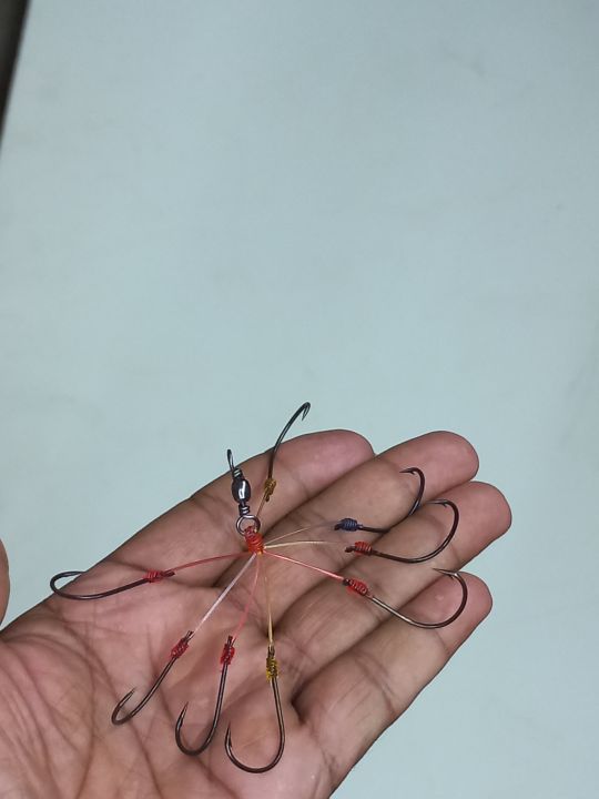 8%20Kata%20Jhupi%20Hook%20Set%20%20india%20Nathur%20Kata%202set%20Explosion%20Hook%20Fishing%20Tackle%20Spider%20Hooks%20Set%20Carp%20Fishhook%202set%20-%20Image%204
